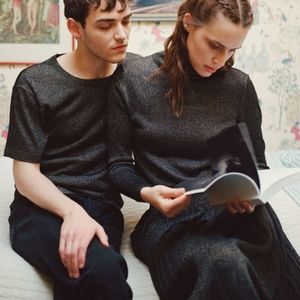 Nwot golden hesperios Ssense semi sheer turtleneck x